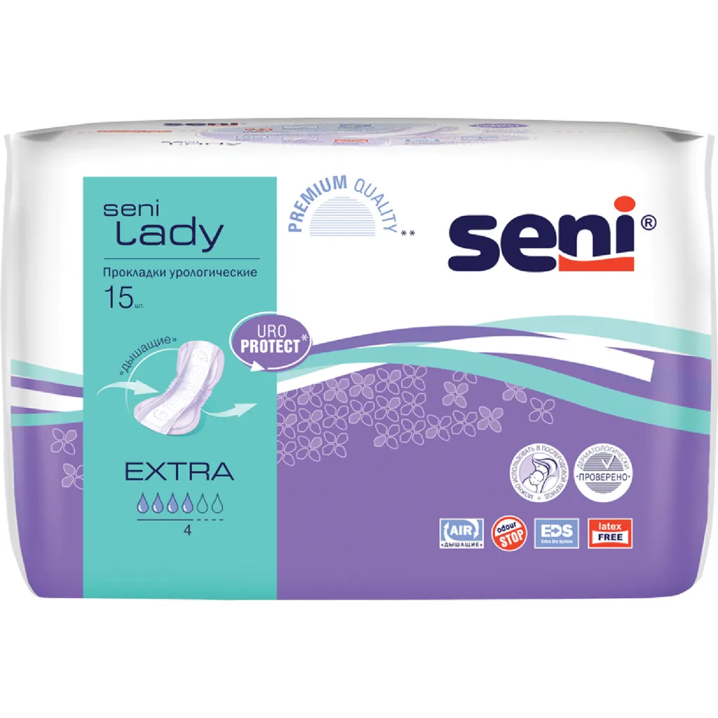 Прокладки Seni Lady extra (4 капли) №15