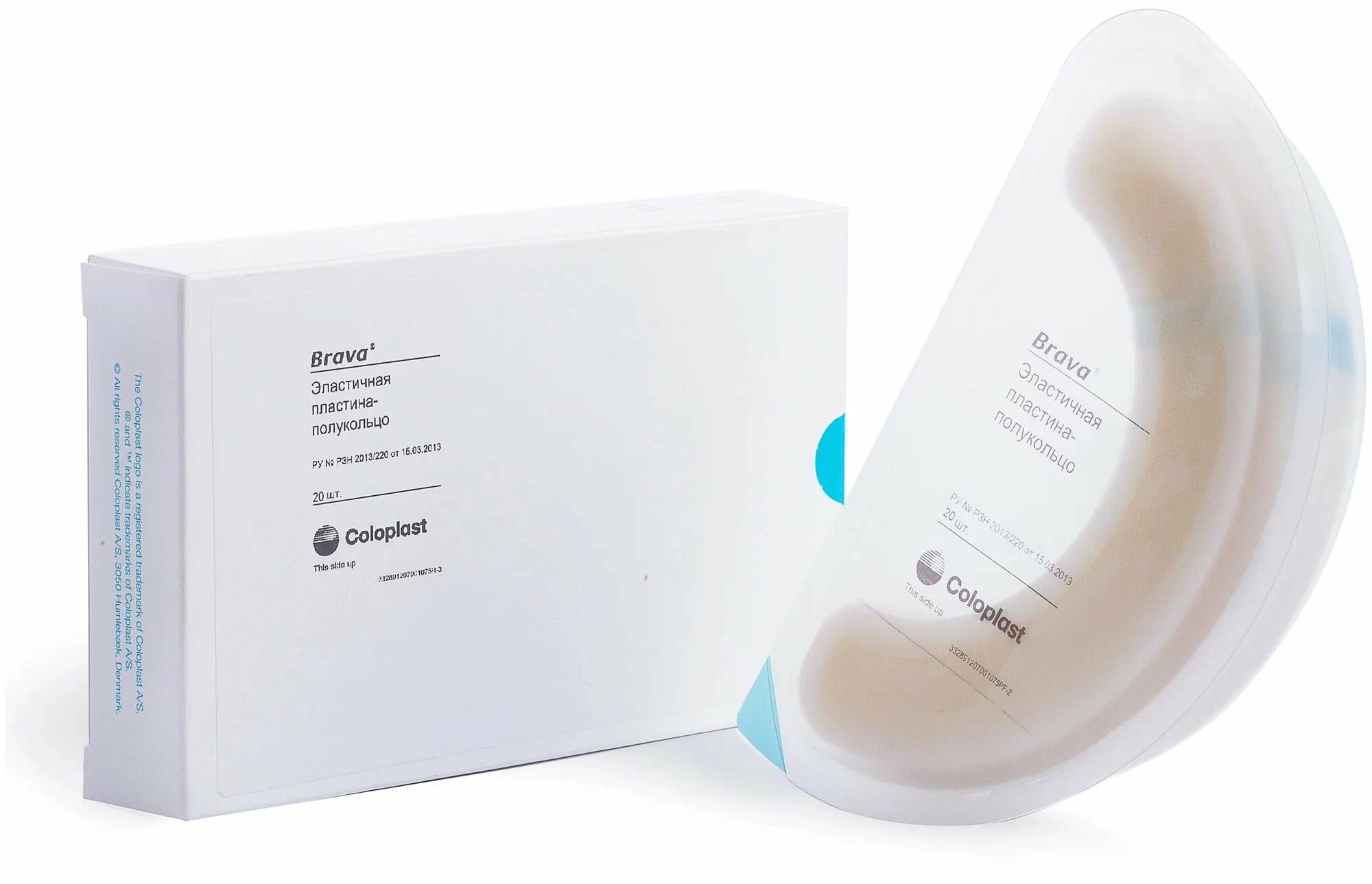 Эластичная пластина-полукольцо Coloplast Brava, арт. 120700 