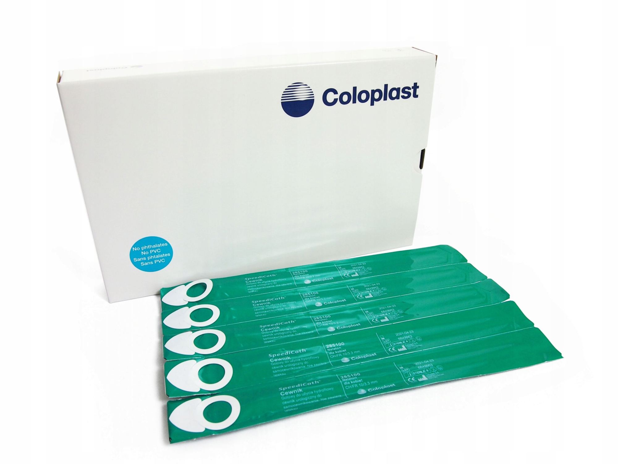 285101 Колопласт (Coloplast) SpeediCath Лубрицированный катетер, тип Нелатон, женский Ch10